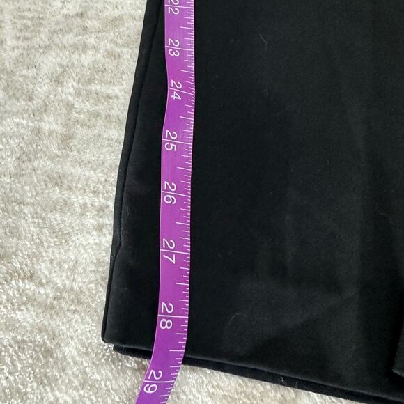 NWT Kim Rogers Tummy Tuck Black Causal Pants Size 12P - Picture 8 of 8